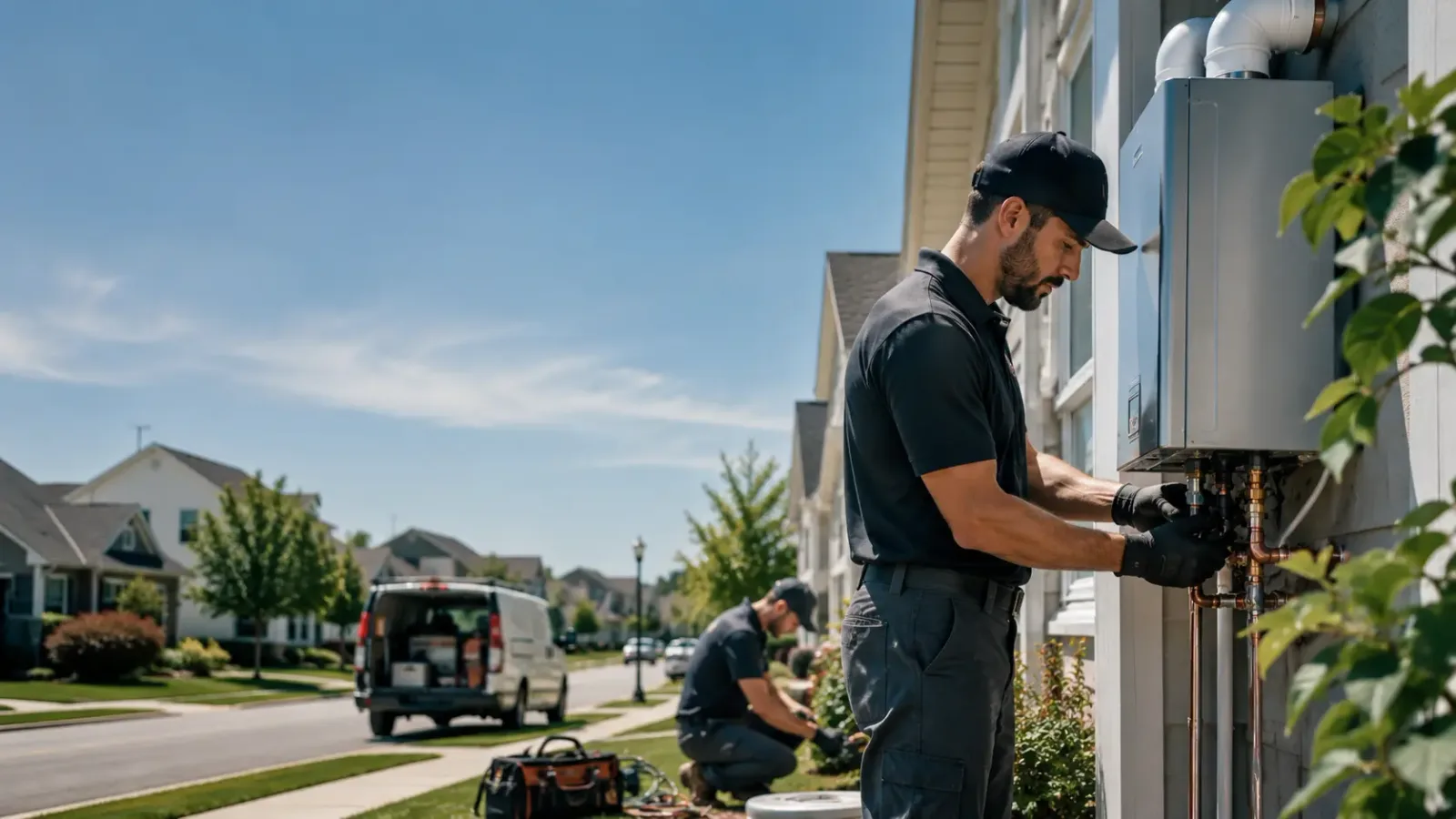 Tankless Water Heater Installation in Chaplin, CT